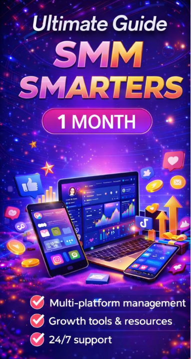 SMM Smarters Guide – 1 Mois