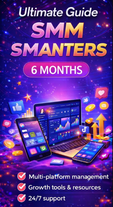 SMM Smarters Guide – 6 Mois