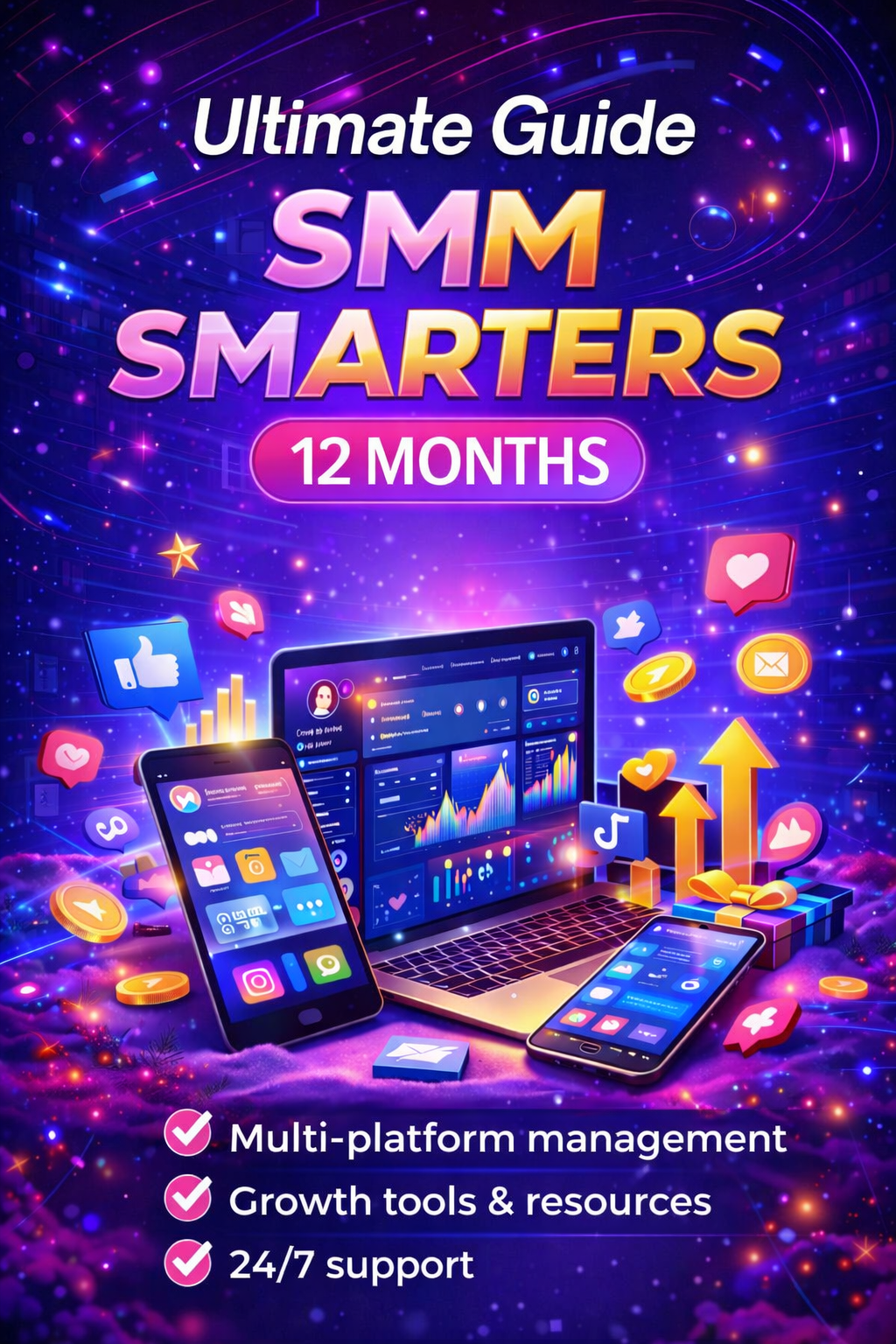 SMM Smarters Guide – 12 Mois